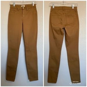 L’AGENCE Size 25 Marguerite Blanks Skinny Jeans in Brown NWT